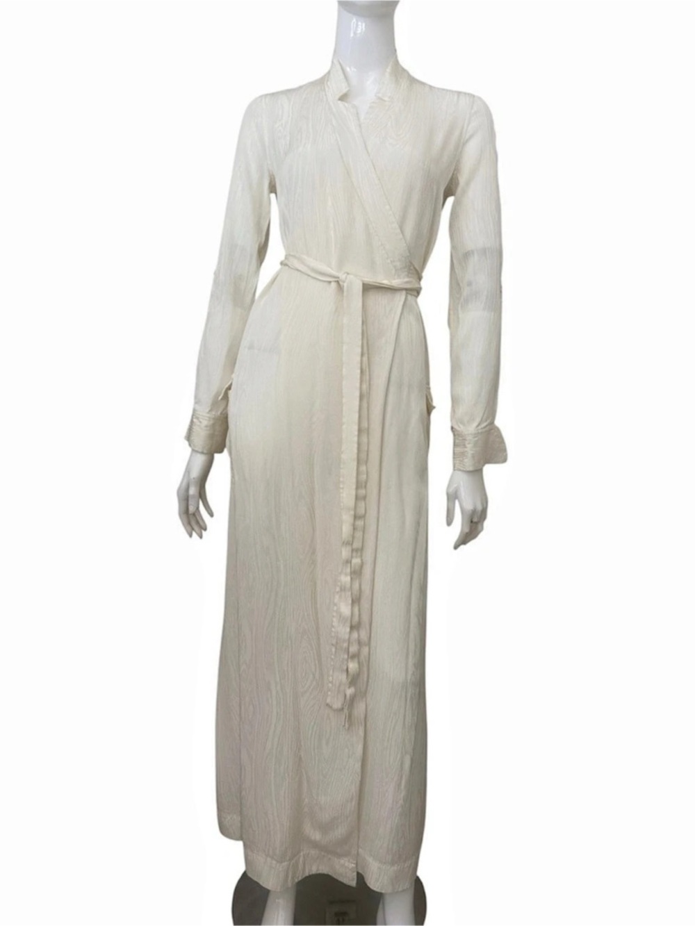 BLDWN Sunset Jacquard Wrap Dress